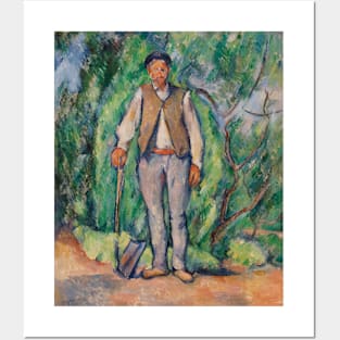 Gardener by Paul Cezanne Posters and Art